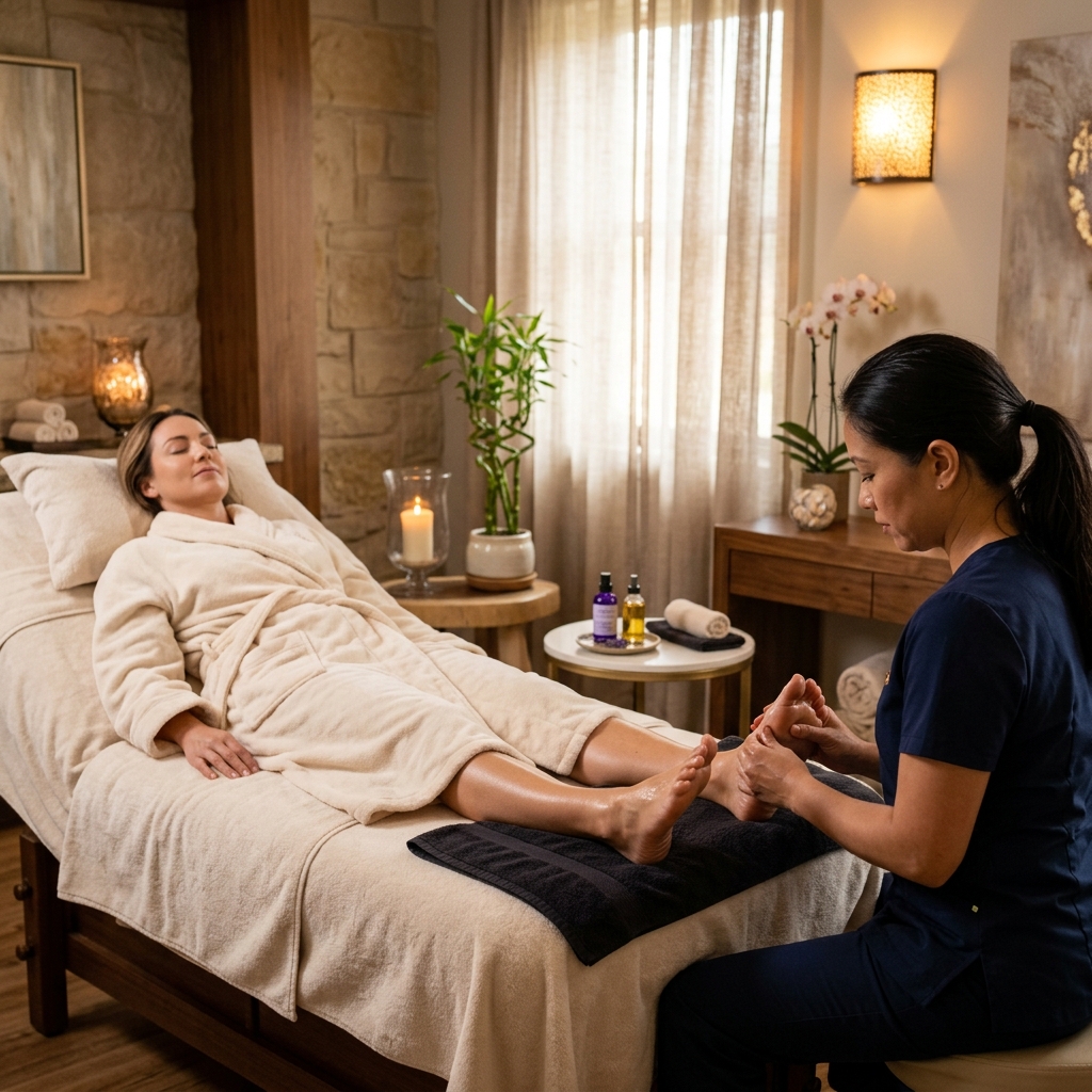 Massage Dan refrexologi